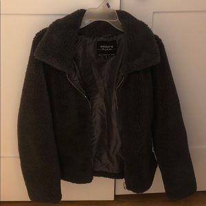 Fuzzy stylish jacket!